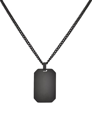 BlackDog Tag Pendant Necklace Feature img full length