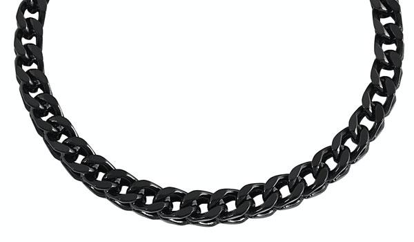 black chain bracelet feature img close up
