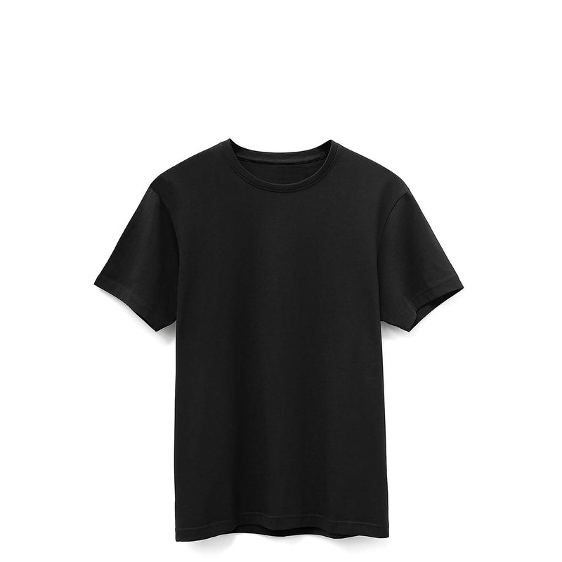 Black SUPIMA Cotton T-shirt
