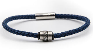 Blue Cord Bracelet.