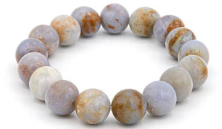 Chalcedony natural stone bracelet