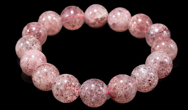 Luxury Cherry Quartz Natural Gemstone Bracelet