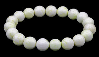 Lime Chrysoprase Natural Gemstone Bracelet