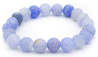 Blue dragon vein 10mm natural stone bracelet