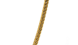 Gold Stainless Steel 30'' Espiga Chain