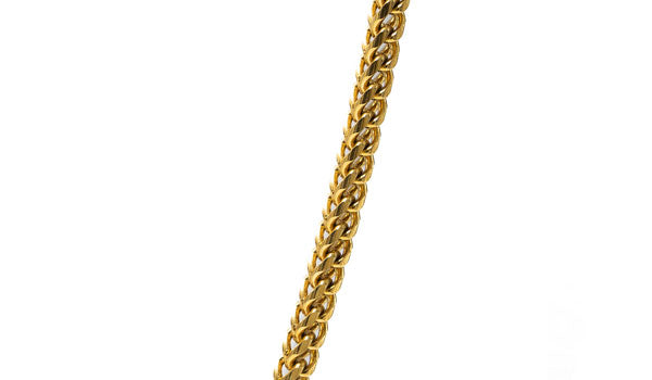 Gold Stainless Steel 30'' Espiga Chain