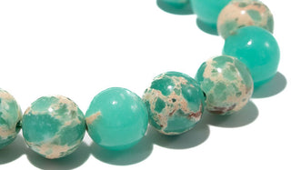 Green African Opal Natural Gemstone Bracelet