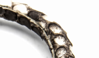 Snake Skin bracelet close up
