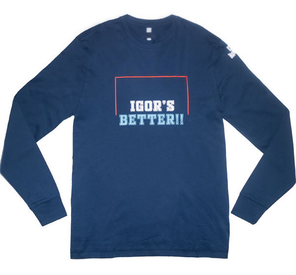 NYR IGOR’S BETTER!! Super-Soft SUPIMA Cotton Long-sleeve Shirt