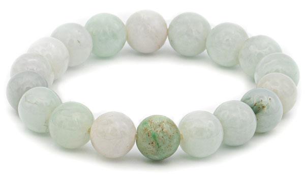 Burmese jade 10mm natural stone bracelet feature img