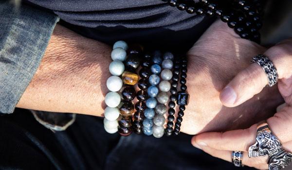 jade natural stone bracelet lifestyle photo