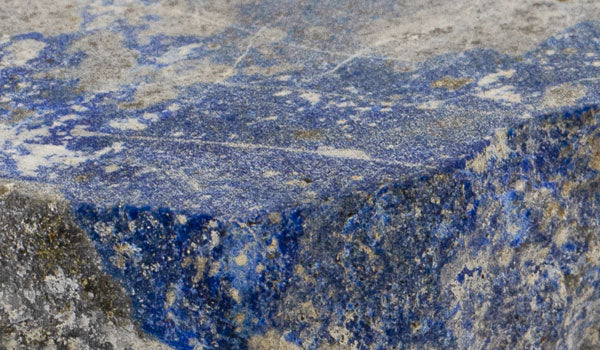 Lapis lazuli Geode Close up