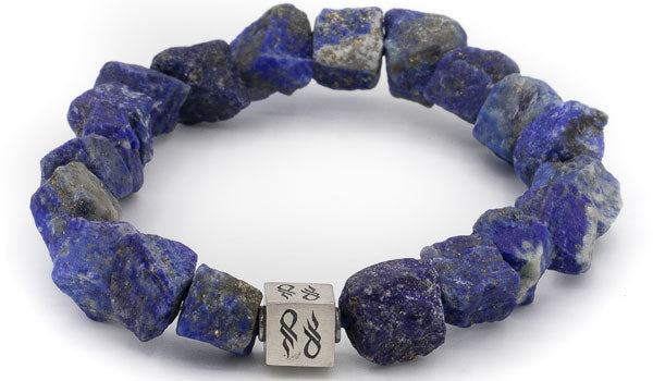 Lapis Lazuli Raw Gemstone Bracelet