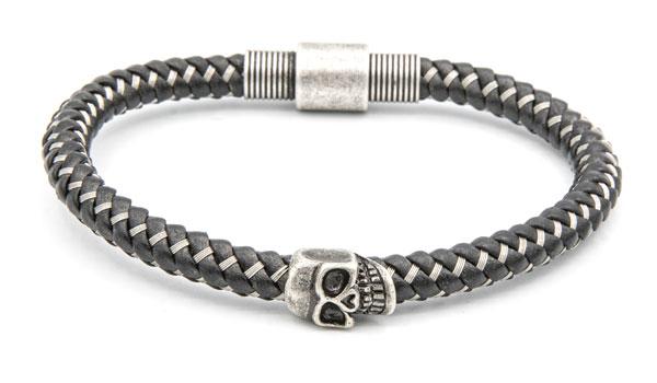 skull steampunk bracelet
