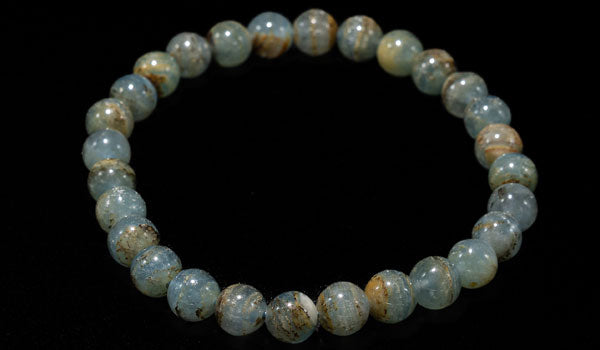 Luxury Blue Calcite Natural Gemstone Bracelet