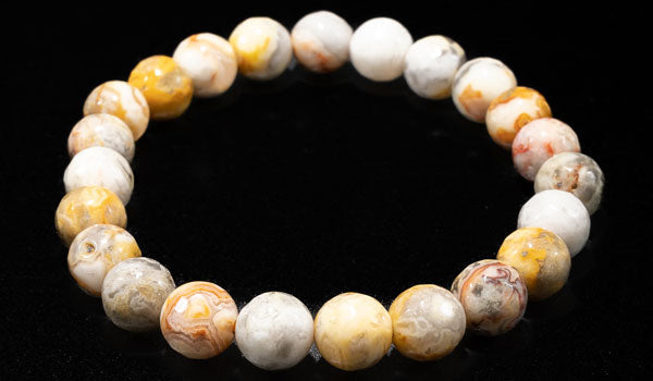 Luxury Faceted Agate Natural Gemstone Bracelet