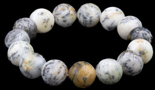 Luxury White Opal Natural Gemstone Bracelet