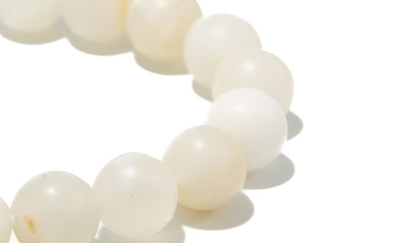 Yellow Calcite Matte Natural Gemstone Bracelet