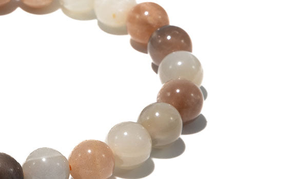 Mixed Moonstone Natural Gemstone Bracelet