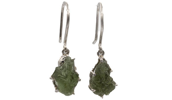 Moldavite Earrings 7.6g