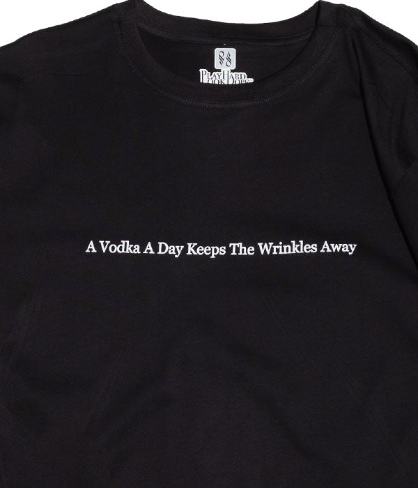 A Vodka A Day Keeps The Wrinkles Away SUPIMA Cotton T-Shirt