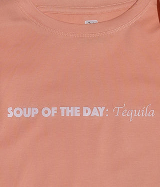 Soup Of The Day: Tequila SUPIMA Cotton T-Shirt close up