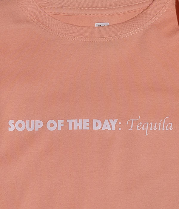 Soup Of The Day: Tequila SUPIMA Cotton T-Shirt close up