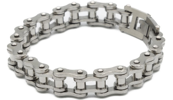 The Syklist Stainless Steel Bracelet Silver