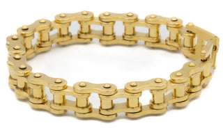 The Syklist Stainless Steel Bracelet Gold