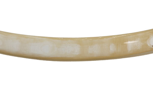 Small Watusi Cow Horn Bangle Set close up style 1