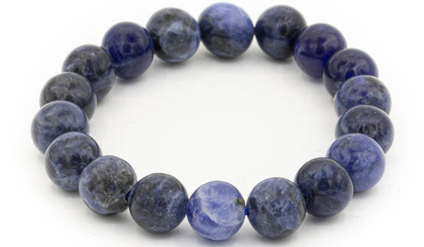 Sodalite 10mm gloss natural stone bracelet