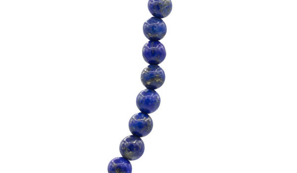 Sterling Silver Lapis Natural Gemstone Necklace