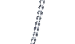 Sterling Silver Mini Quartz Natural Gemstone Necklace close up