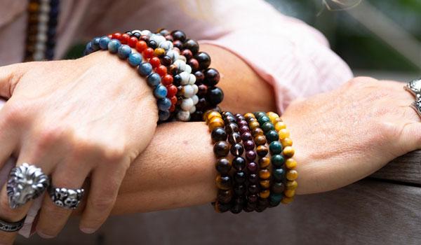 4-8mm Stretchy Stone Bracelets Assorted Natural Gemstone Beads Healing  Reiki | eBay