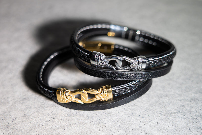 The Baelor Leather Bracelet