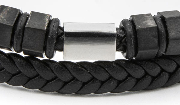 The Bolt Leather Bracelet