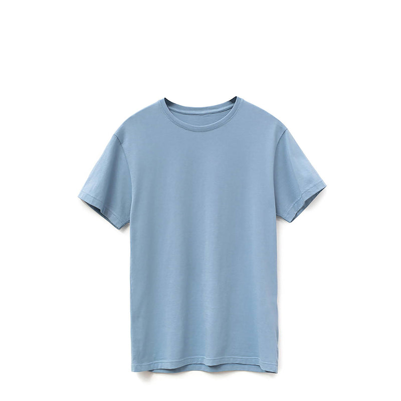Light Blue SUPIMA Cotton T-Shirt