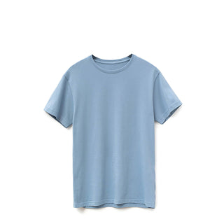 Good Vibes SUPIMA Cotton T-Shirt light blue