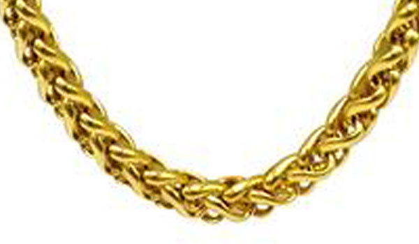 gold espiga chain close up img