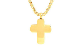 gold cross necklace feature img