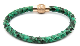 Green python bracelet feature img