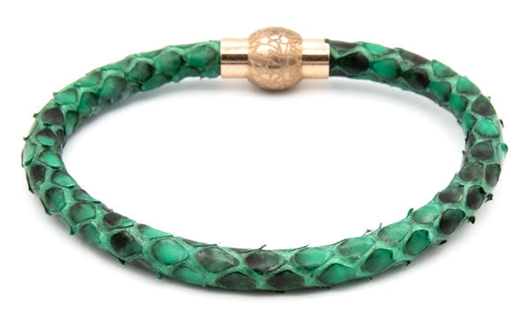 Green python bracelet feature img