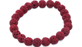 red lava natural stone bracelet feature img