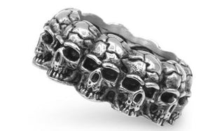 silver skull band ring feature img