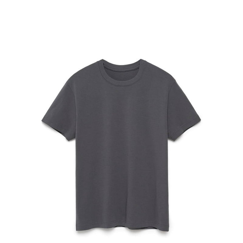 Who TF Cares SUPIMA Cotton T-Shirt slate