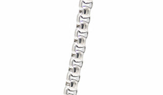 Silver Stainless Steel Book Chain