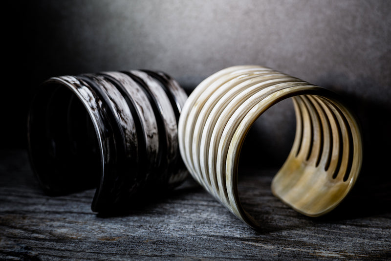 Watusi Cow Horn Cuff
