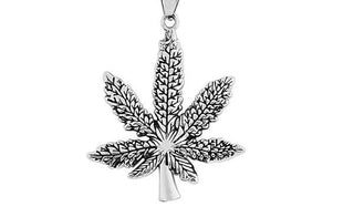 Weed Plant Pendant Necklace feature img